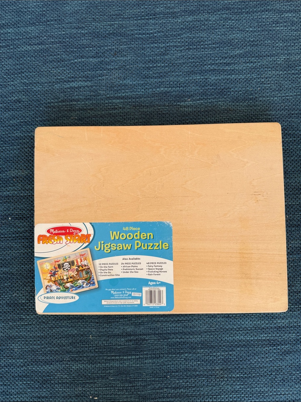 Melissa & Doug Wooden Jigsaw Puzzles - Pirate & Rainforest - Picture 6 of 9